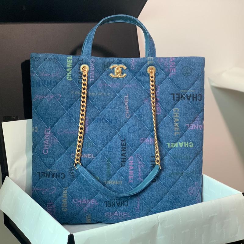 Chanel Handbags AS3128 Blue